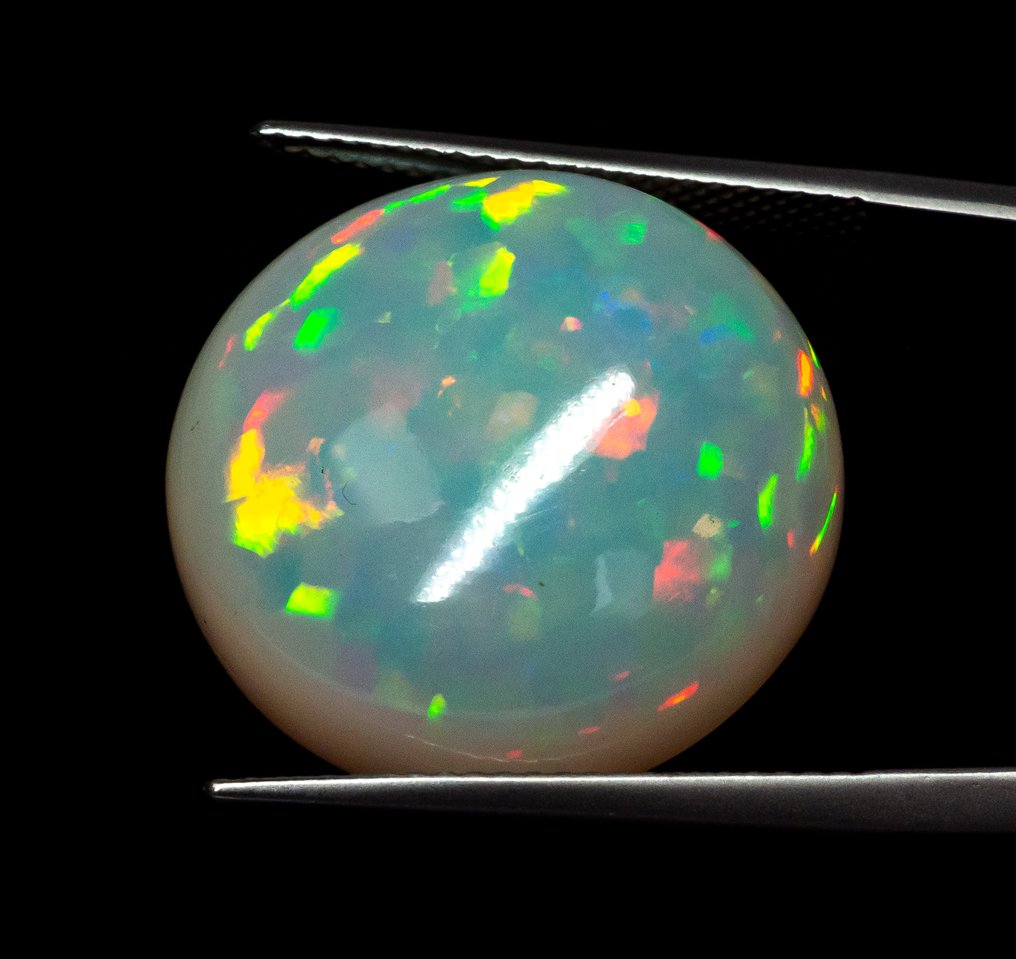 沒有保留價 蛋白石  - 19.52 ct - Gem Report Antwerp (GRA) - 变色效果 #1.0