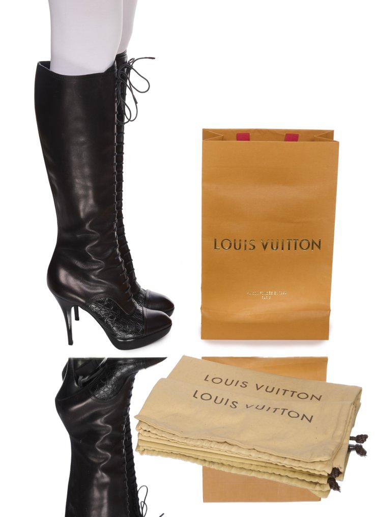 Louis Vuitton - Térdig érő csizma - Méret: EU 39 #1.0