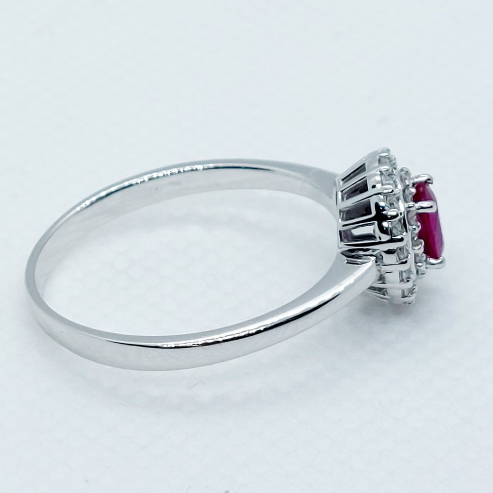 Anel - 18 K Ouro branco #4.3