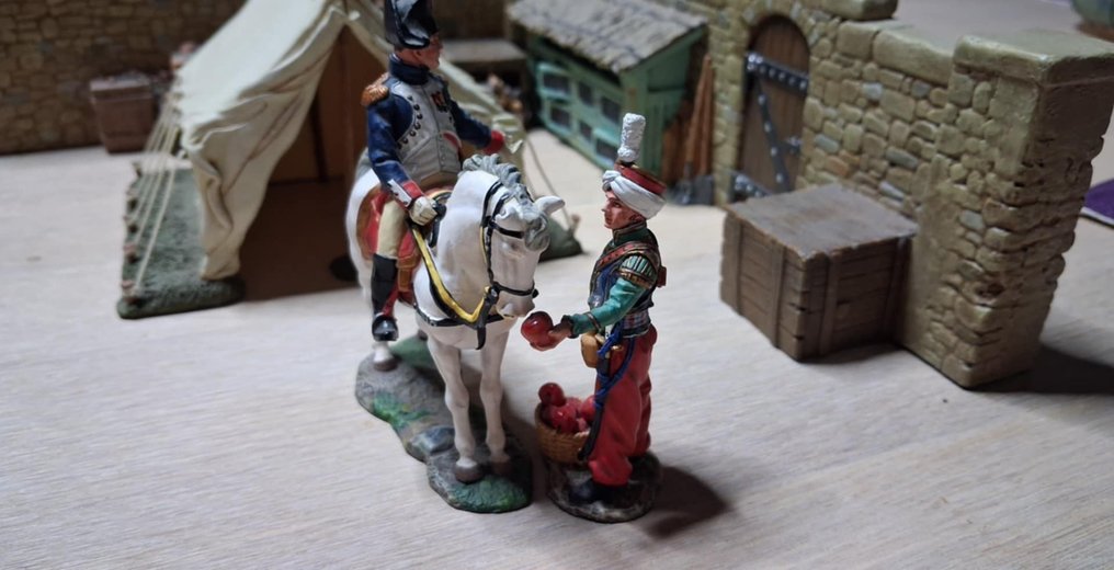 King & Country - Tin toy - NA026 Mounted Napoleon and Mameluke Servant - 2000-2010 - China #3.2