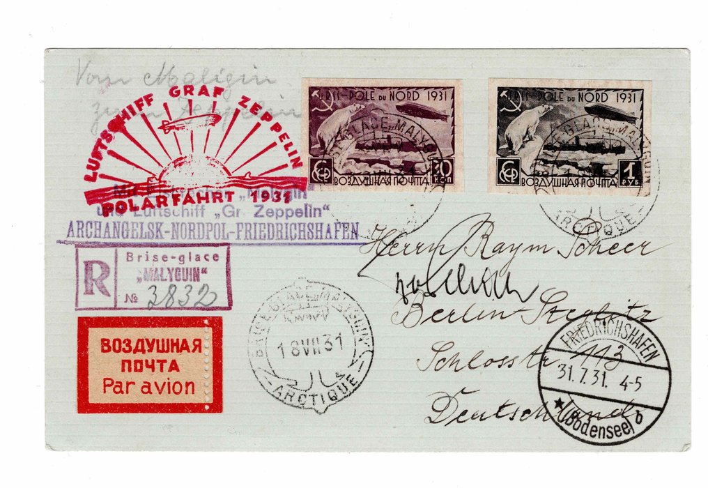 Polarfahrt - Graf Zeppelin - 1931 #2.1