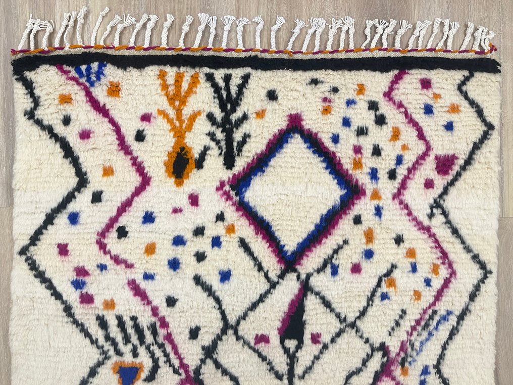 Berber, Moroccan rug with traditional patterns - Carpet - 262 cm - 159 cm - 100% natural wool #4.3