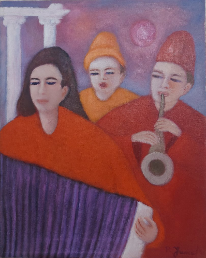 Raffaele Frumenti (1922–2002) - Suonatori #4.3