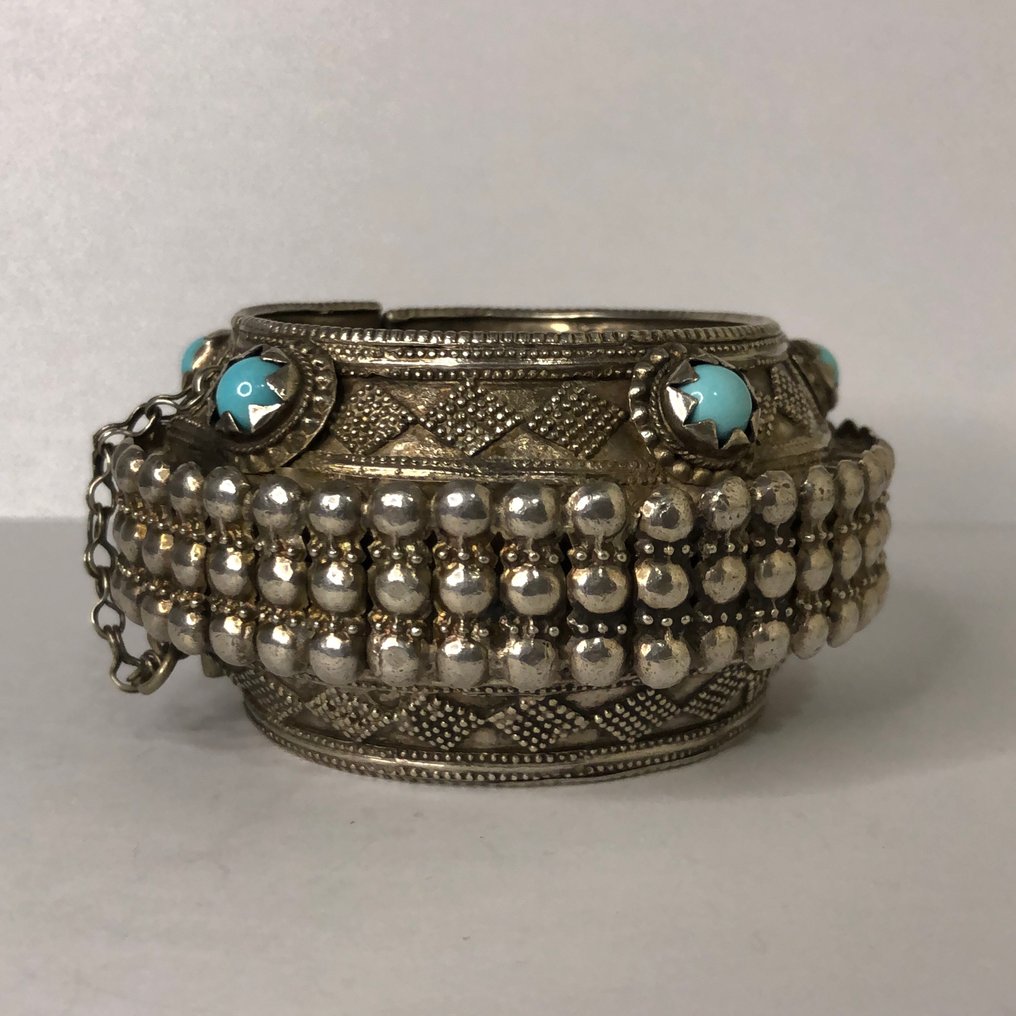 手链 - 銀 - 阿富汗 - 20世紀 #4.3