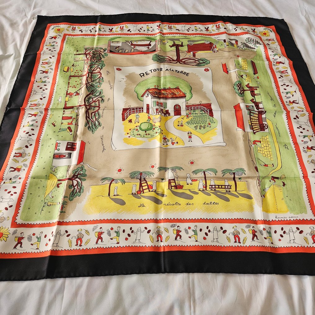 Hermès - Retour à la terre - Foulard #1.0