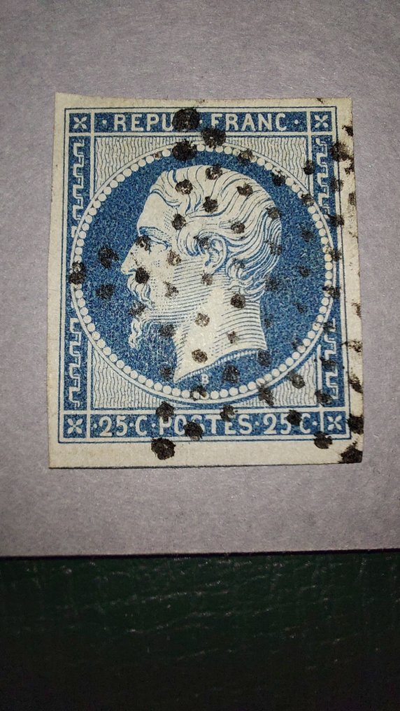 Francia 1852 - Timbres Francia clásico - Yvert 9 10 et 10a #3.2