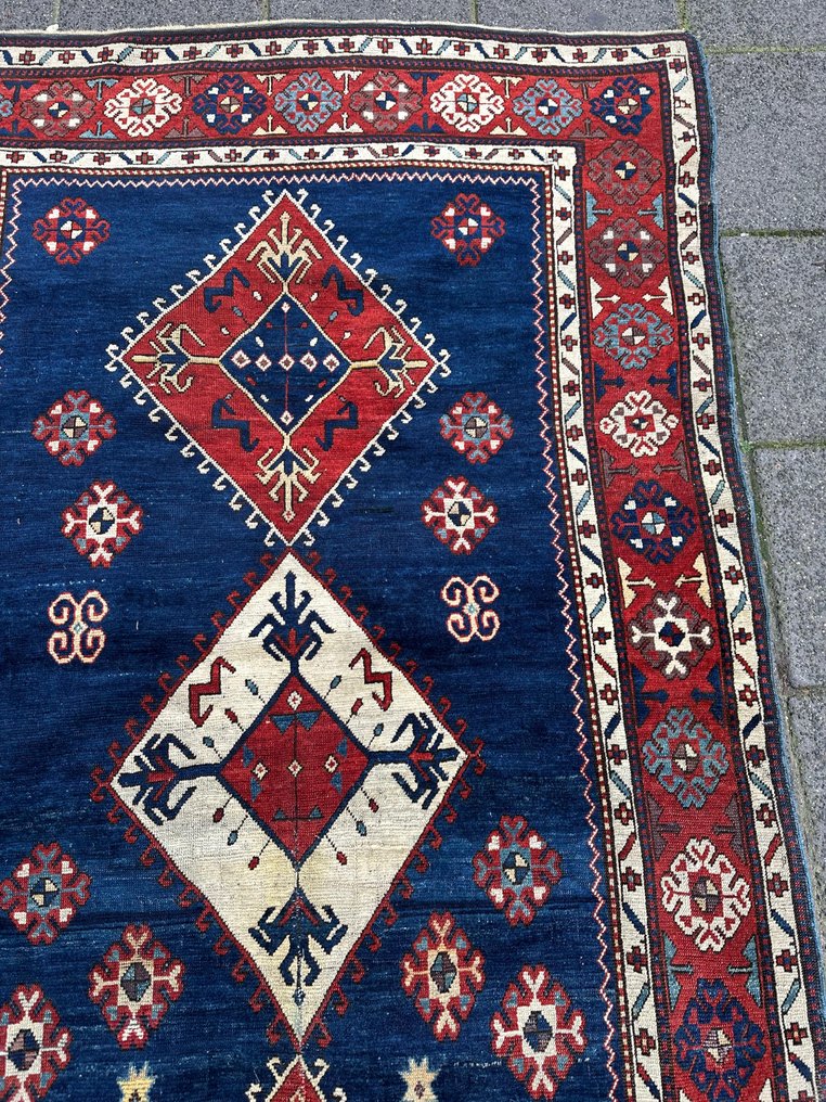 Tæppe - 294 cm - 157 cm - Kazak antikt tæppe #4.3