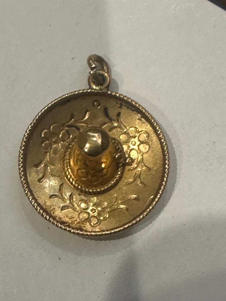 Hänge - 14 kt Gult guld #4.3