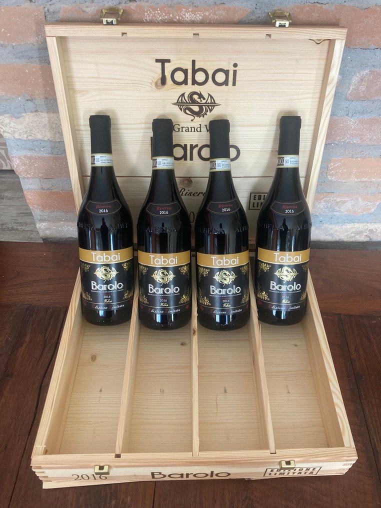 2016 Tabai - Edizione Limitata - Barolo Riserva - 4 Flaschen (0,75 l) #3.2