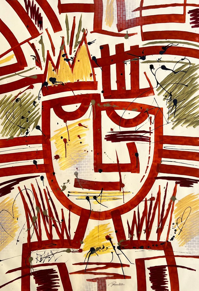 Bamèr - The love that brings serenity - (XL), (unique work) #1.0