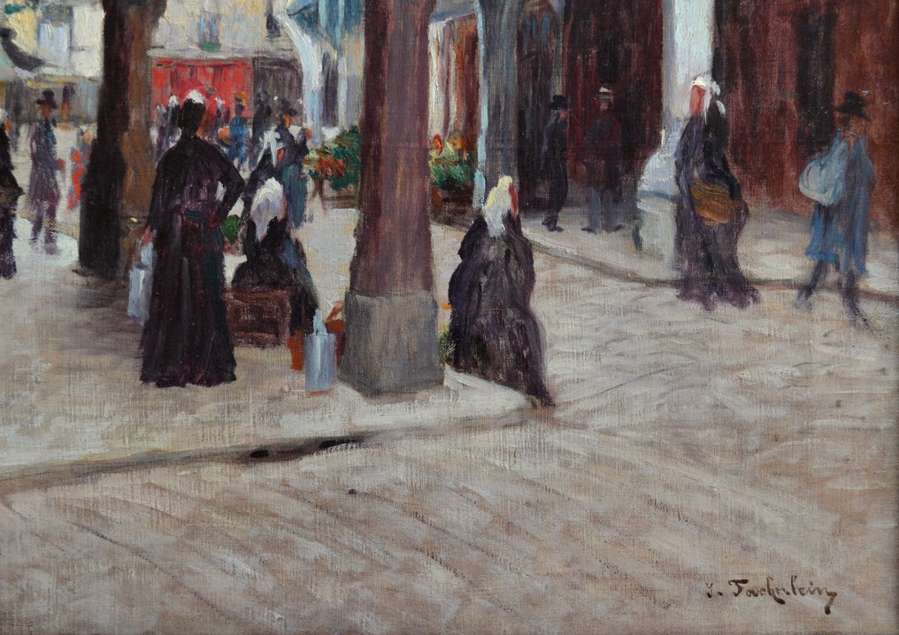 Jules Faehnlein (XIX-XXe siècle) - Rue de l'Apport à Dinan #2.1