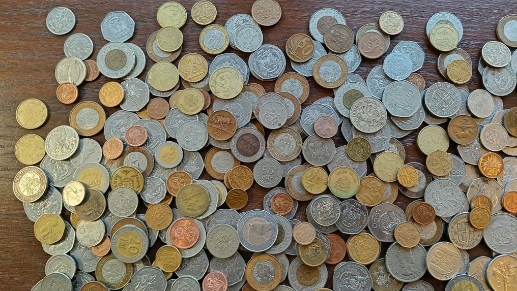 Afrika. Massive lot of 5+- kilogram Africa and his colonys/islands ,coins! (Zonder minimumprijs) #3.2