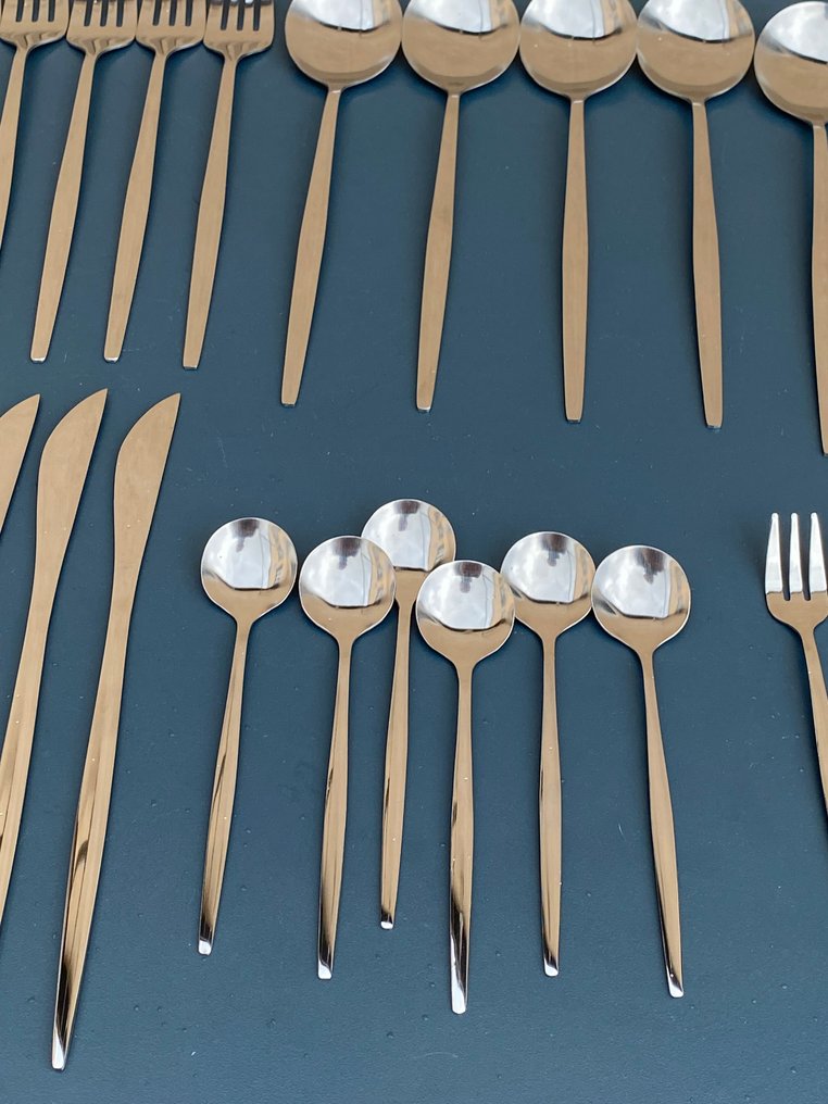 NO RESERVE price! - Juego de cubiertos (30) - Acero, inox - Juego de cubiertos para 6 personas. #3.2