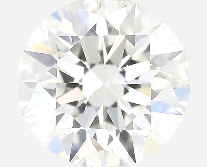 Fără preț de rezervă - 1 pcs Diamant (Natural) - 0.40 ct - Rotund - I - VVS2 - IGI (Institutul gemologic internațional) - *VG EX None* #1.0