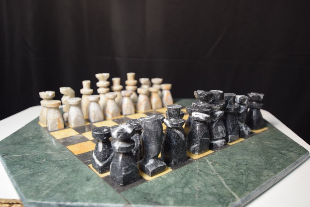 西洋棋套裝 - Scacchi - Pietra saponaria #3.2