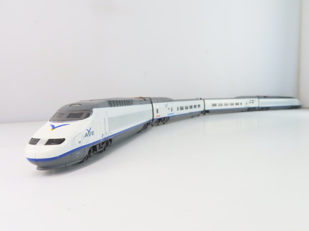 Jouef H0 - 740500 - Rame automotrice (1) - Train à grande vitesse AVE à 4 voitures - RENFE #1.0