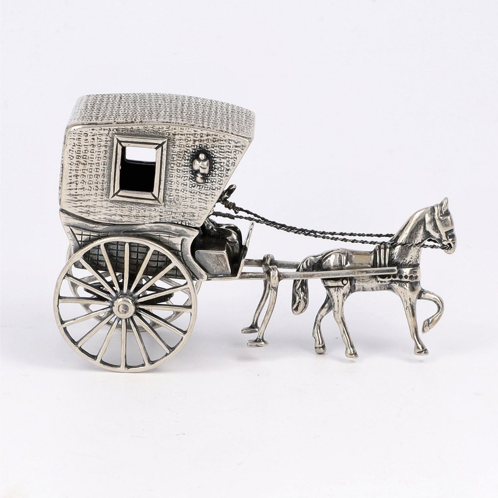 J. Weeda "Gelderse Kapkar" - Figura miniatura - .835 prata #1.0