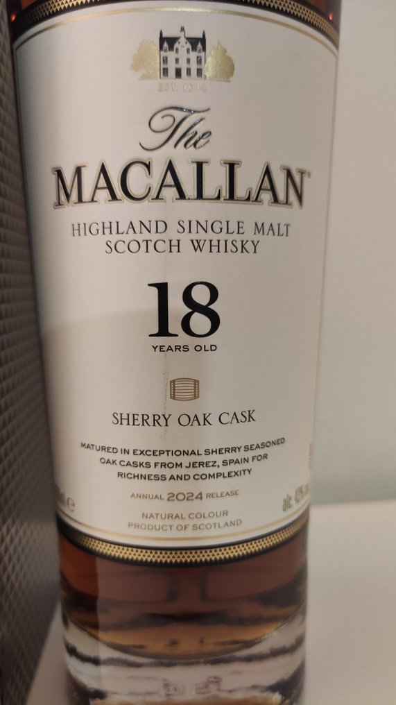 Macallan 18 years old Sherry Oak Cask 2024 Release  - 700毫升 #1.0