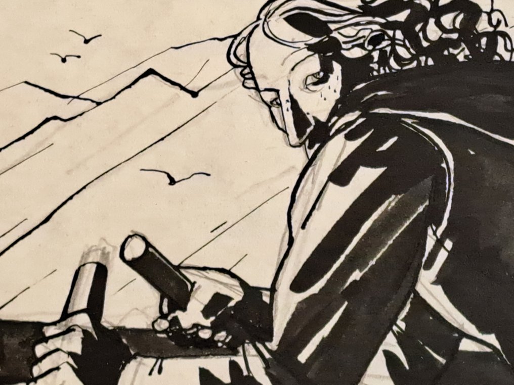 Brandoli, Queirolo - 4 Original drawing - Rebecca #4.3