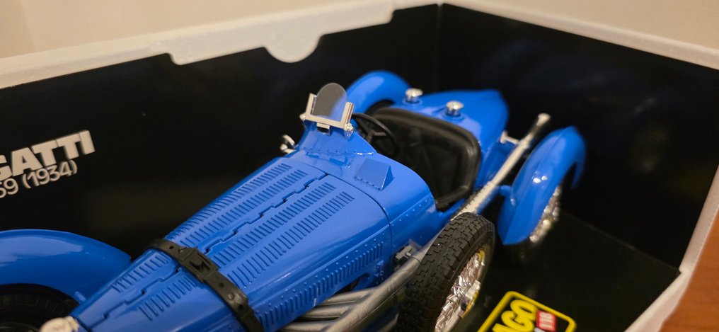 Bburago 1:18 - 模型車 - Bugatti Type 59 (1934) #3.2