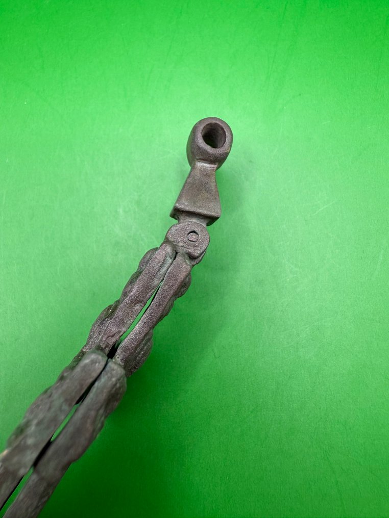 Medieval, Crusaders Era Bronze Pendant Cross - 99 mm #3.2