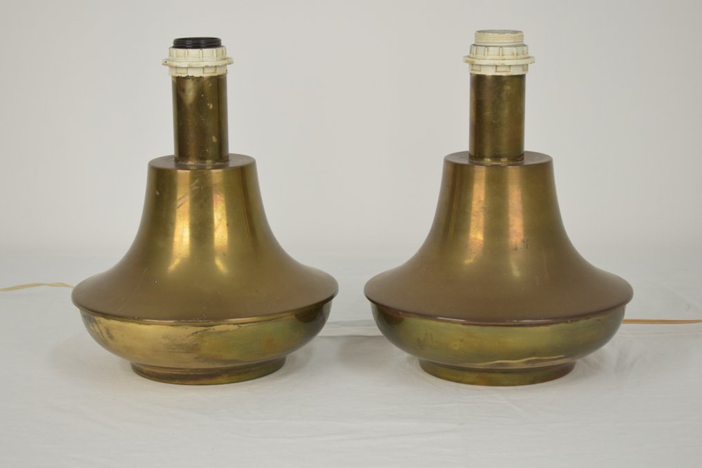 Επιτραπέζιο φωτιστικό (2) - Ορείχαλκος - ζευγάρι #1.0