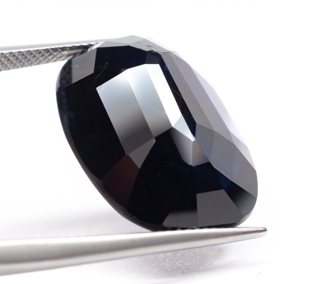 没有保留价 蓝宝石  - 26.03 ct - 莲花宝石实验室 - Deep Blue #3.2