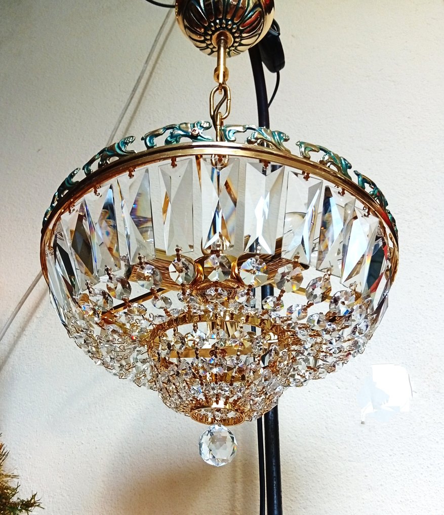 Csillár - Kristály, Sárgaréz, Bronz #1.0