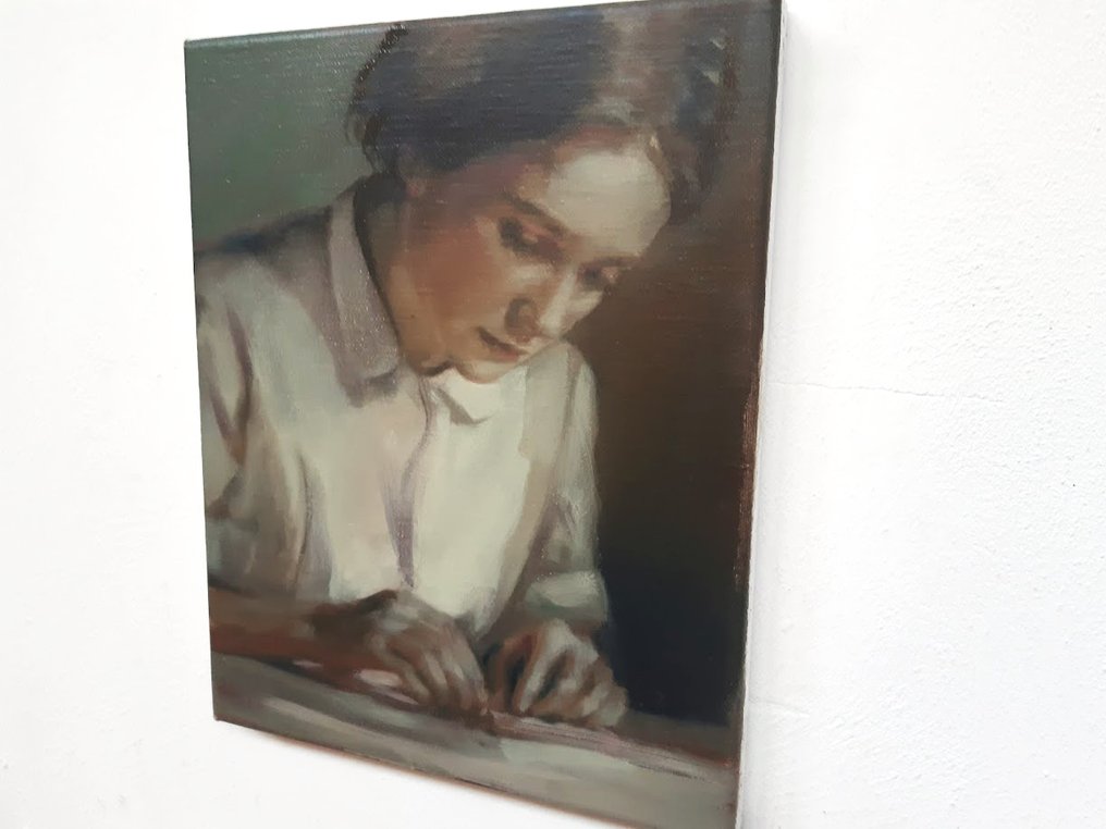 Erwin van Krey - Sitting boy #4.3