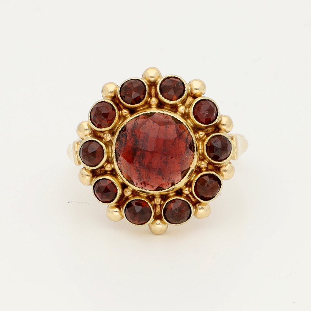 Δαχτυλίδι - 14 καράτια Ροζ χρυσό - βαρύς #1.0