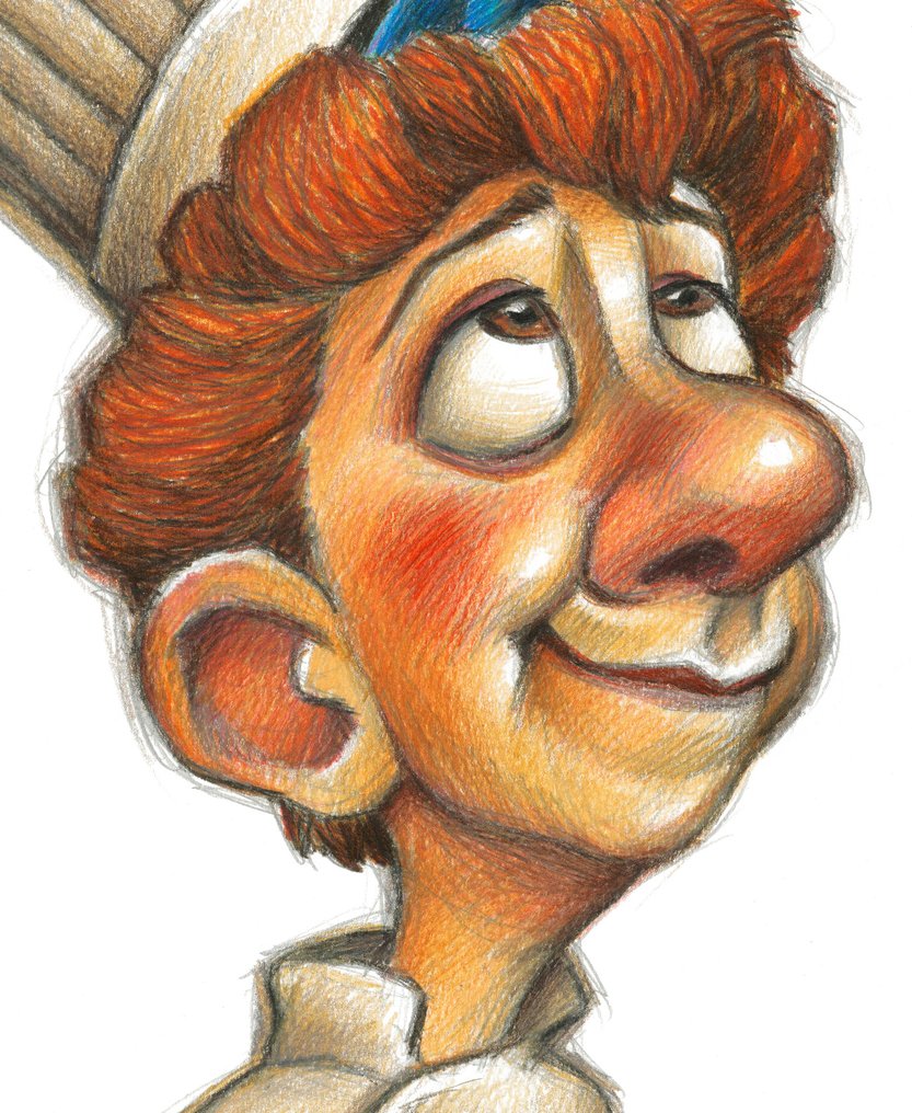 Joan Vizcarra - Remy & Linguini (Ratatouille) - Artist Proof (AP) – Hand-Signed #3.2