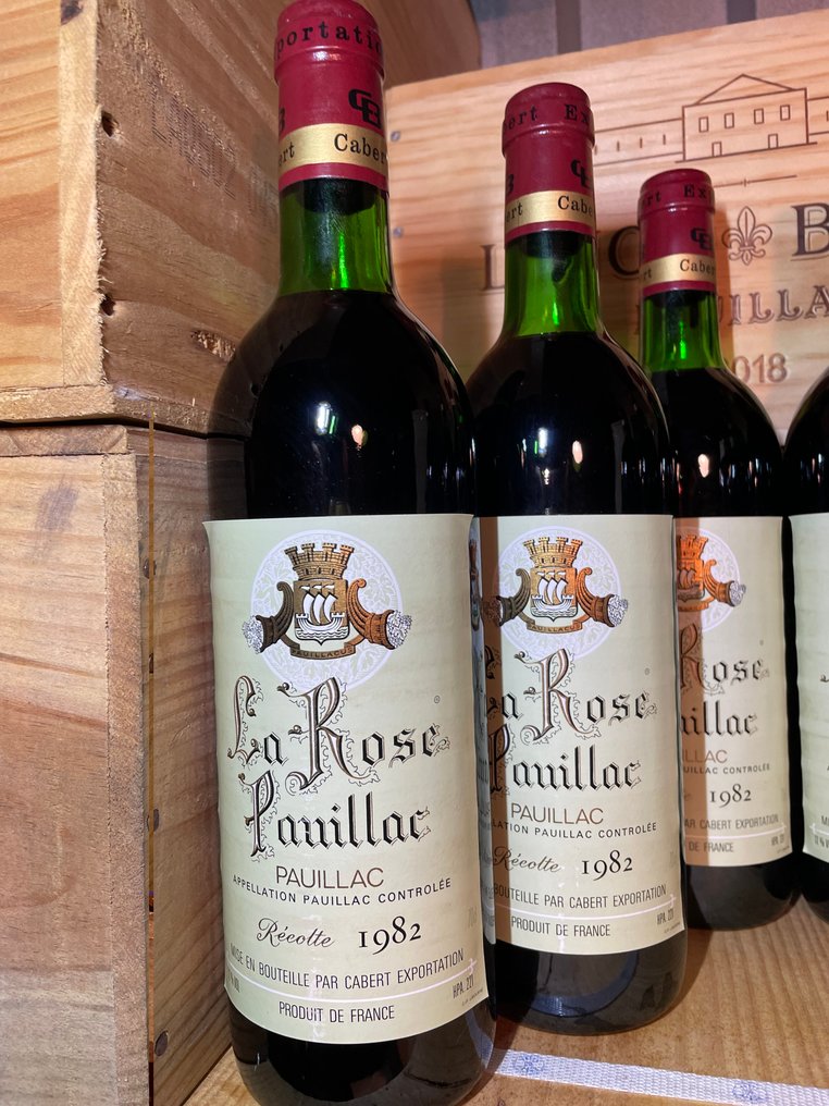 1982 La Rose Pauillac - Pauillac - 6 Bottles (0.75L) #1.0