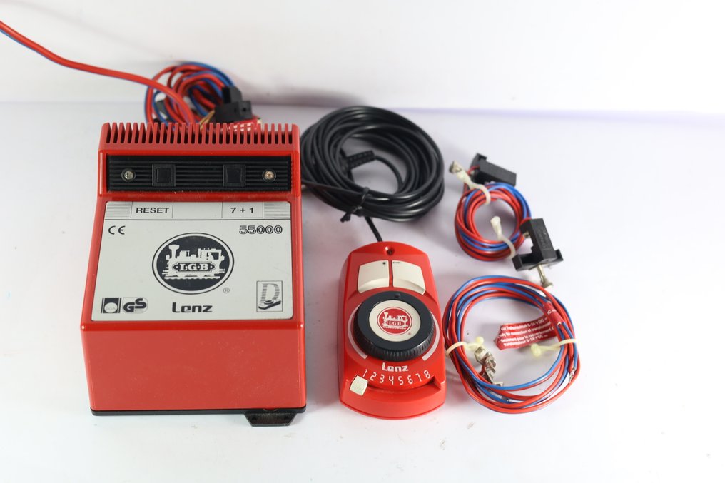 LGB G - 55000 - Centralina per modellino di treno (1) - MZS DCC controllo centrale digitale per LGB, con regolatore manuale. #1.0