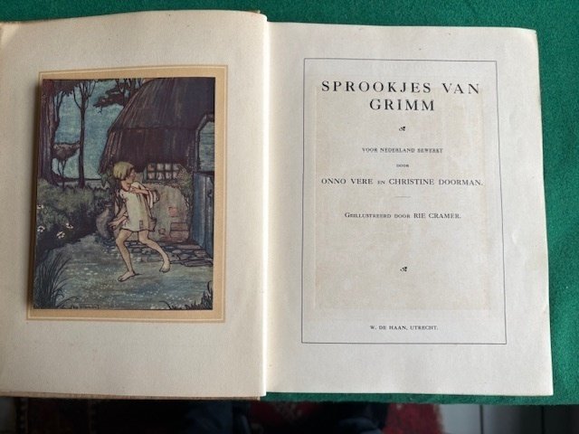 Onno Vere, Christine Doorman; Rie Cramer - Sprookjes van Grimm - 1917 #2.1