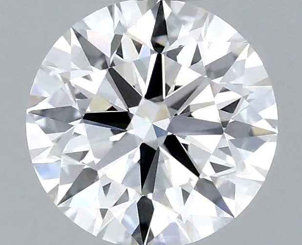 Fără preț de rezervă - 1 pcs Diamant (Natural) - 0.51 ct - Rotund - H - IF - IGI (Institutul gemologic internațional) - *3EX None* #1.0