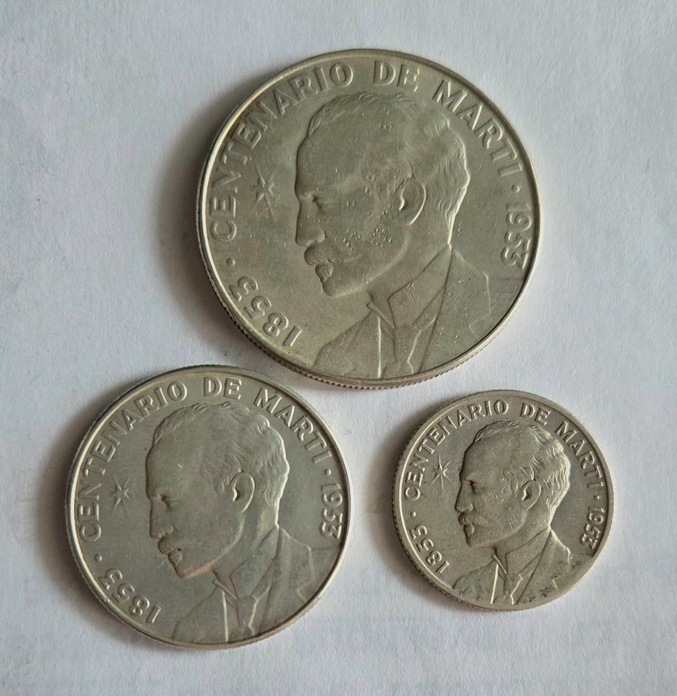 Isla del Caribe. 1 Peso, 50 y 20 Centavos 1953 (Zonder minimumprijs) #1.0