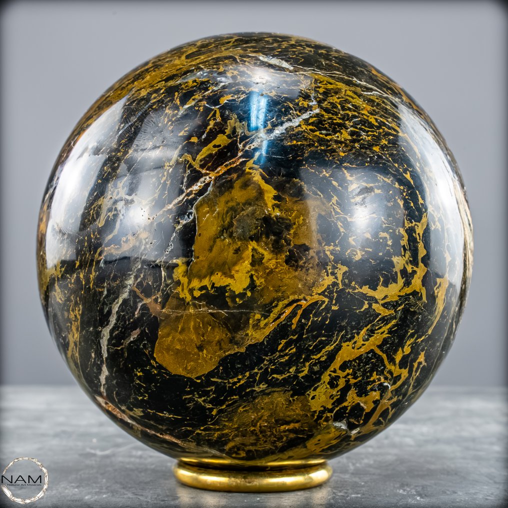 Πολύ σπάνιο φυσικό φανταστικό όπλα. Sphere, Ινδονησία- 1751.42 g #4.3