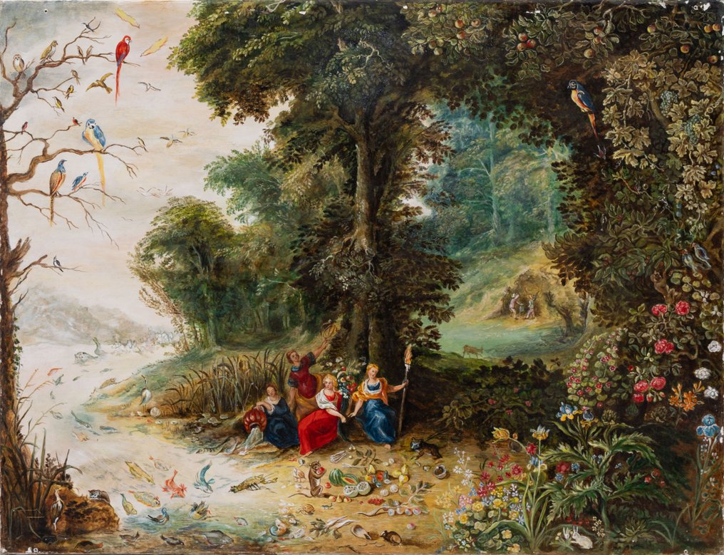 After Jan Brueghel the Younger (1601 - 1678) - The Four Elements #1.0