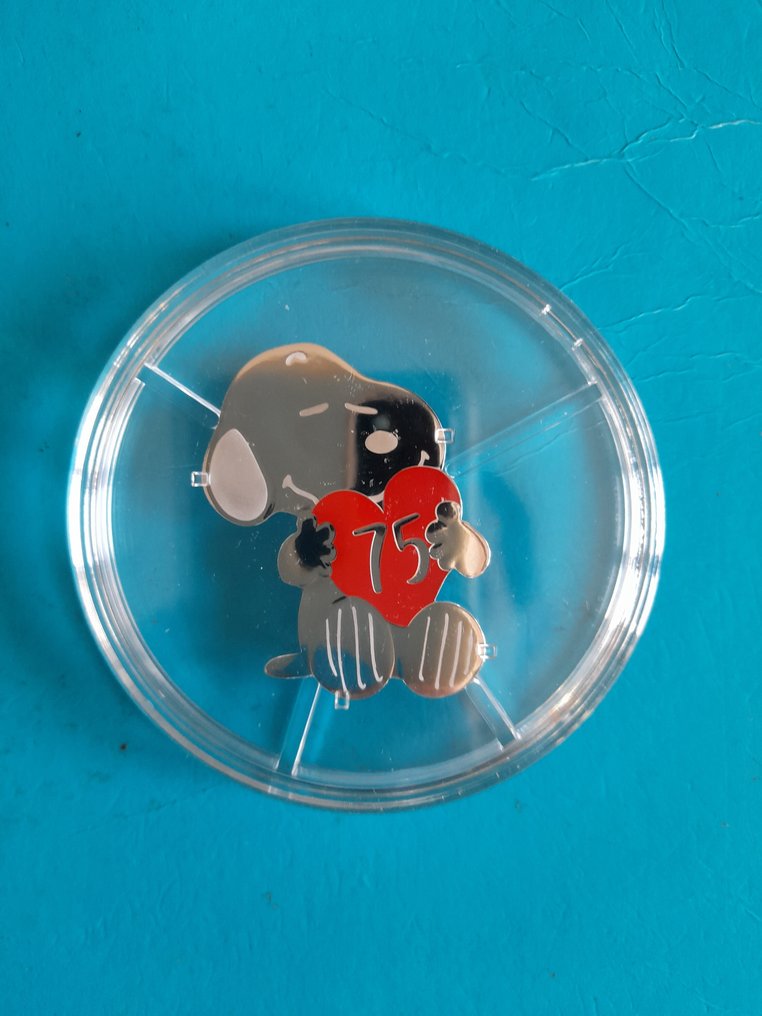 Frankrijk. 10 Euro 2025 "Snoopy" (2 monedas) Proof + BU  (Zonder minimumprijs) #4.3