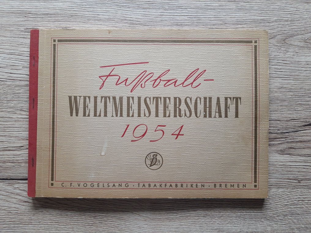Deutschland und WM 54 Länder - 世界足球锦标赛 - Fritz Walter - 1954 - 收藏册  #1.0