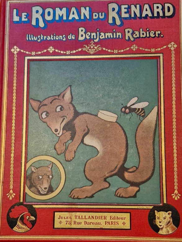 Benjamin Rabier - Le Roman du Renard  [Enfantina – Livres pour enfants] - 1909 #1.0