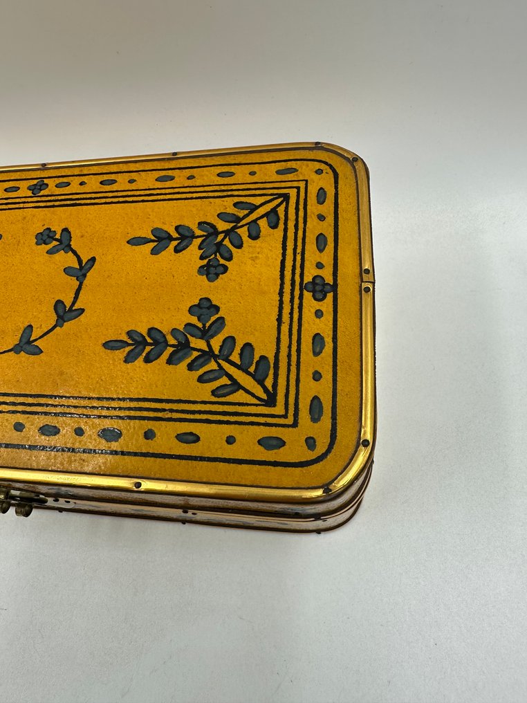 Fűszerdoboz - lakkréteg, Fa - Chine teás doboz 1950 #3.2