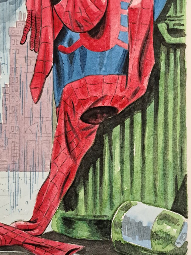 Zattera, Stefano - 1 Original drawing - Spider-Man No More! - 2018 #3.2