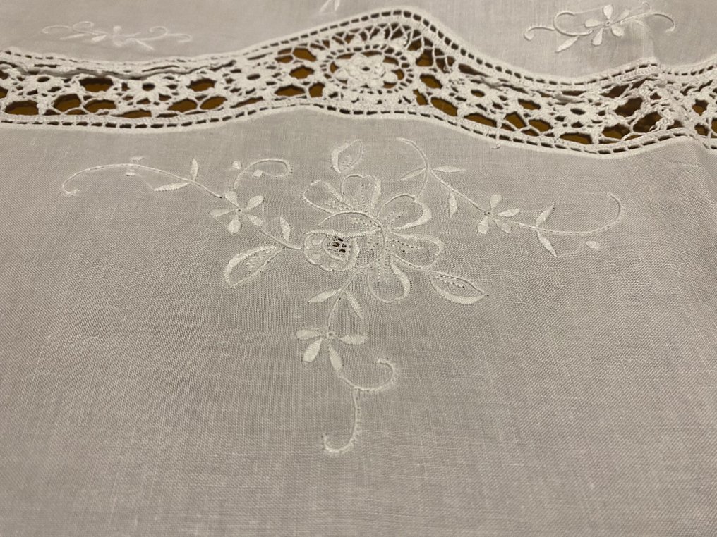 Τραπεζομάντηλο  - 268 cm - 180 cm - Λινό τραπεζομάντηλο #1.0