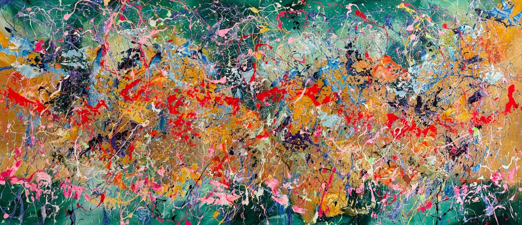 Ivanka Matiss - Golden landscape N.17 XXL #2.1