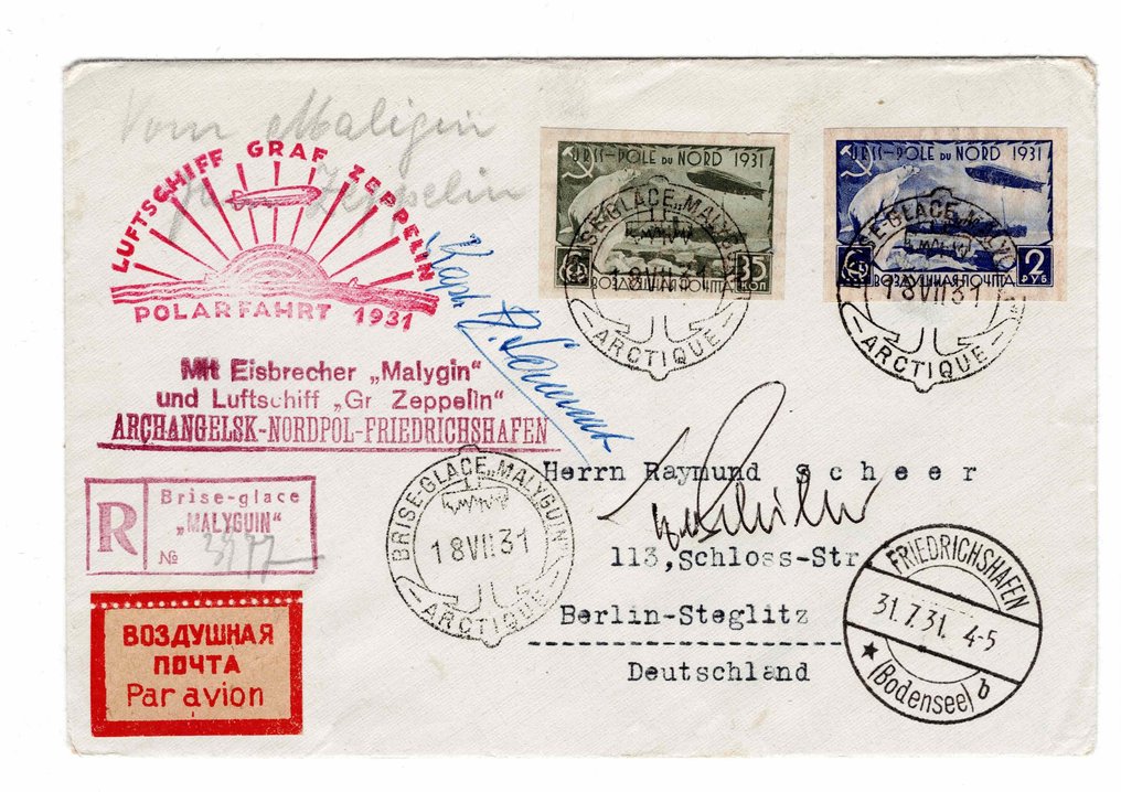 Polarfahrt - Graf Zeppelin - 1931 #1.0