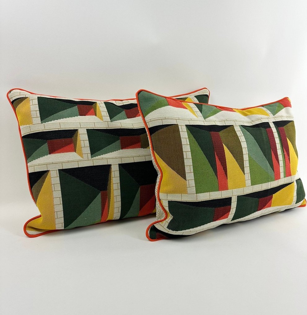 Pierre Frey “Brutalist - Cockatil” - Μαξιλάρι (2) #1.0