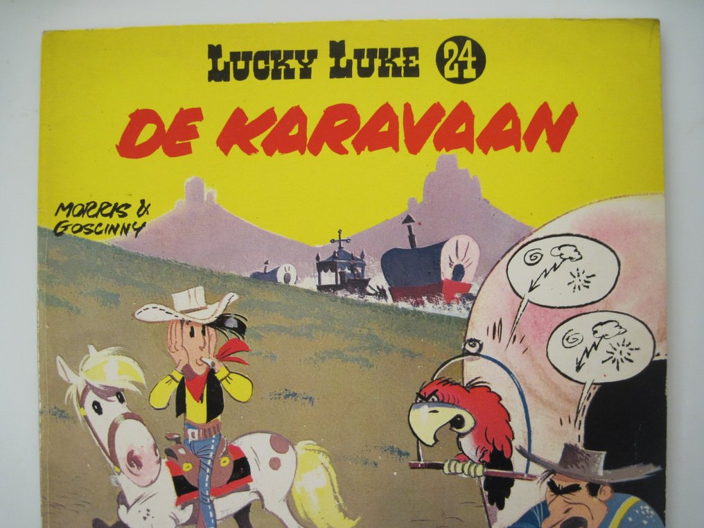 Lucky Luke 24 & 27 - De Karavaan / Het 20ste Cavalerie - 2 Album - First edition - 1964/1965 #1.0