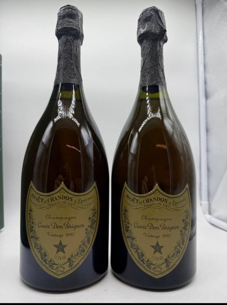 1990 Dom Pérignon - Champagne Brut - 2 Bottles (0.75L) #3.2