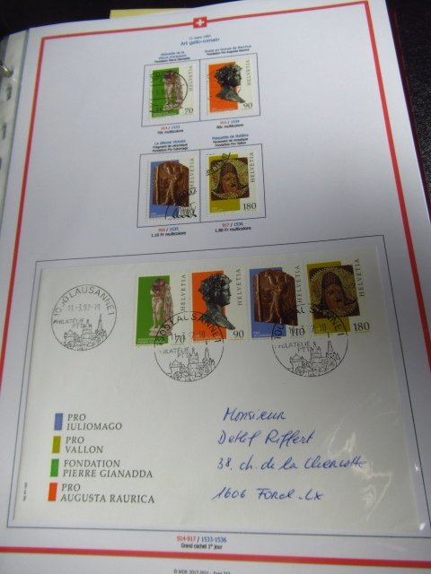 Schweiz 1997/2000 - Wunderschöne Sammlung in einem Leuchtturm-Album. #4.3